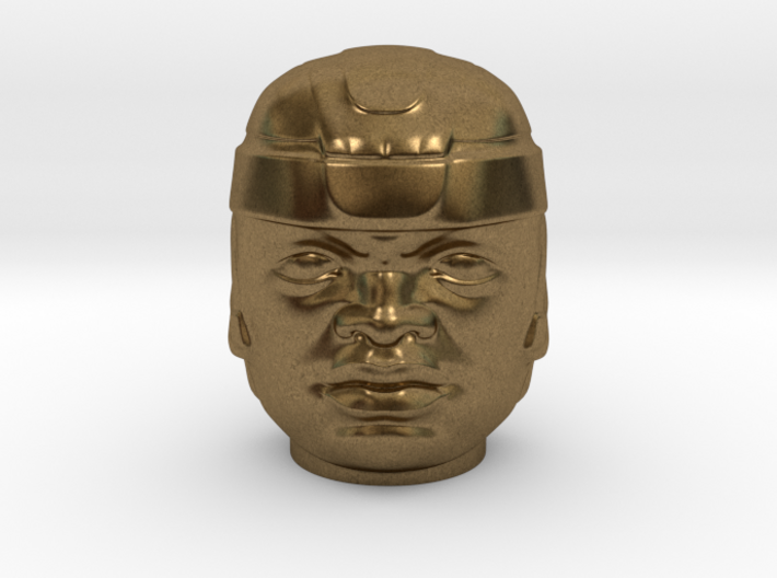 Olmec Head 3d printed