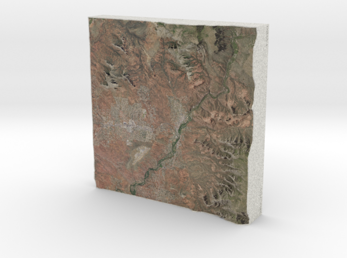 Sedona, Arizona, USA, 1:50000 Explorer 3d printed 