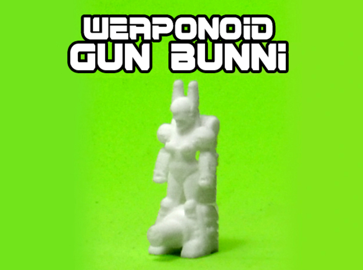 Gun Bunni Transforming Weaponoid Kit (5mm) 3d printed