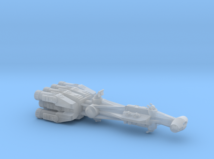 Rebellious Spaceship, 1:2700 3d printed