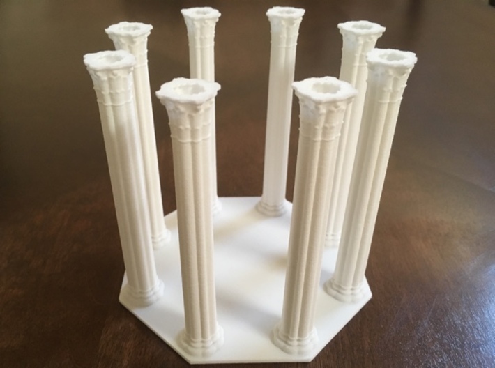Gothic Chapel 2&amp;3 Base 3d printed Base for Chapel 2 or 3