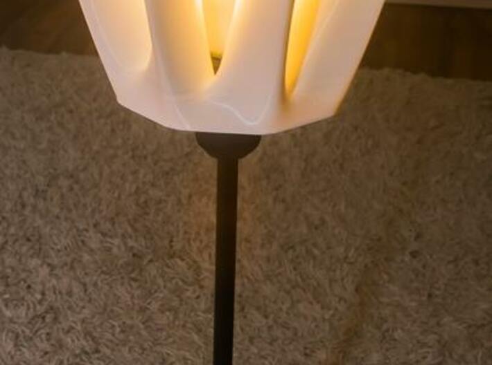 The Tulip Lamp shade 3d printed 