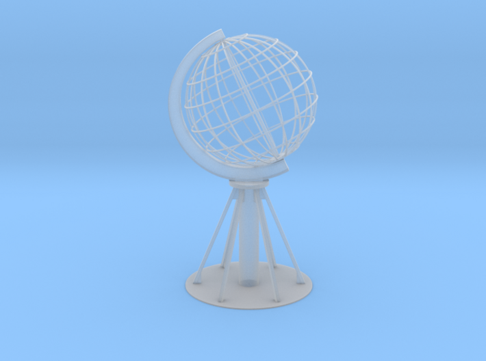 Northcape Globe with base 3d printed