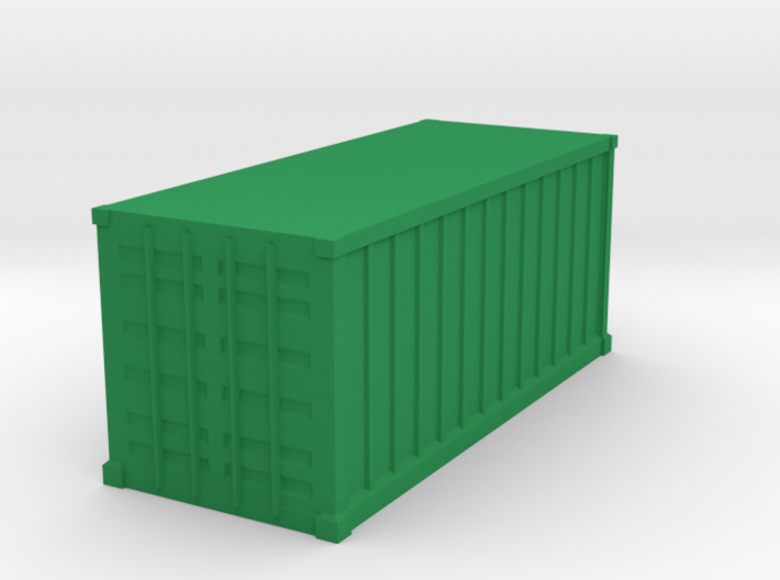 Shipping Container, Standard 20 foot 3d printed