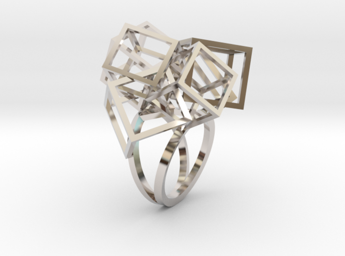 Zicube Ring 3d printed