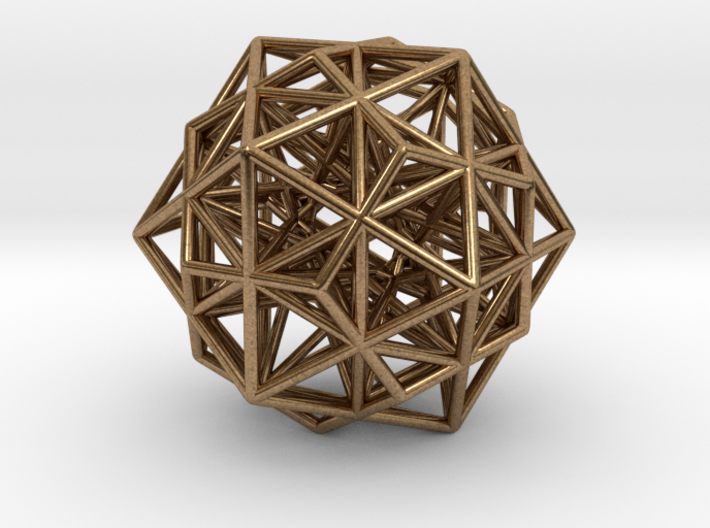 Super Stellated IcosiDodecahedron 1.4&quot; 3d printed