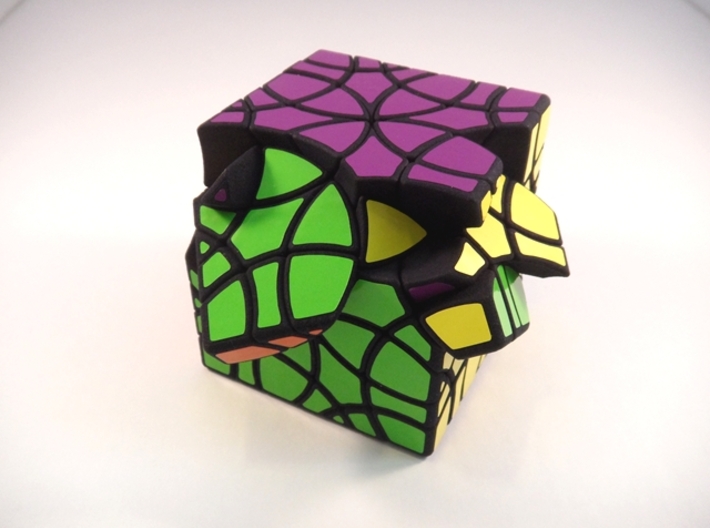 Andromeda Cube 3d printed Four Turns