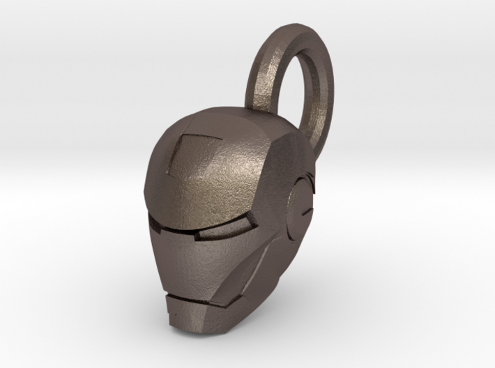 Ironman Helmet Charm 3d printed
