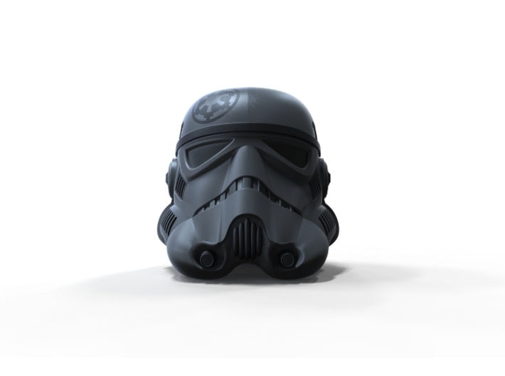Imperial Shadow Trooper Helmet 3d printed