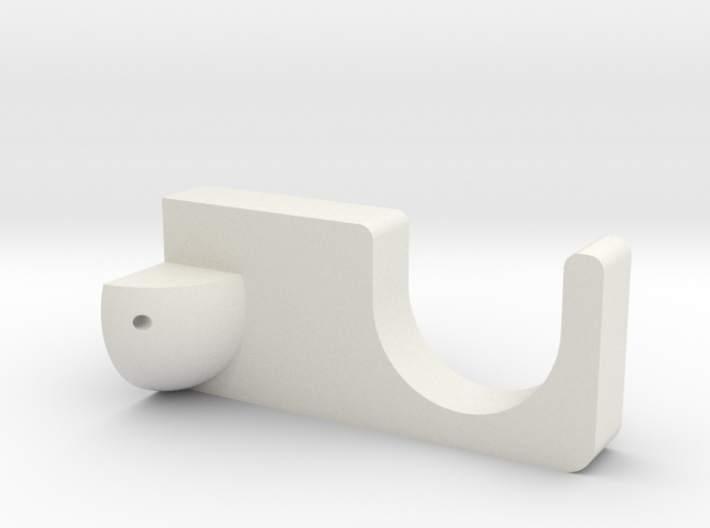 Longboard Evolve wall hook 3d printed