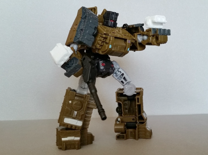 Transformers Rocket Pod (5mm post) 3d printed Combiner Wars Brawl