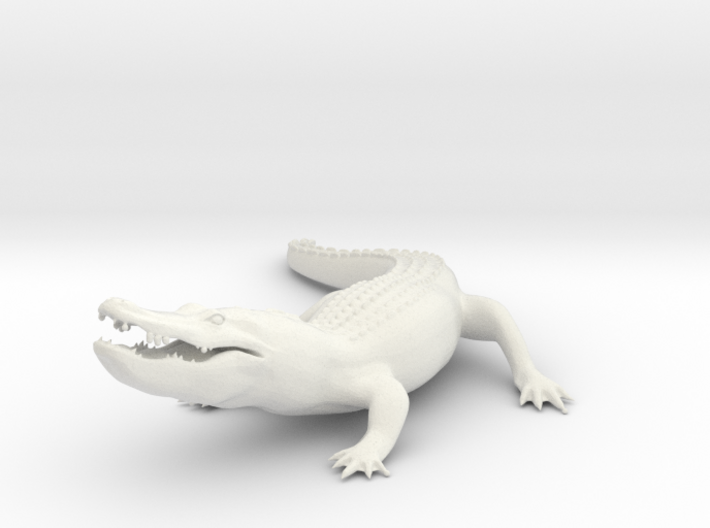 Printle Animal Alligator - 1/24 3d printed