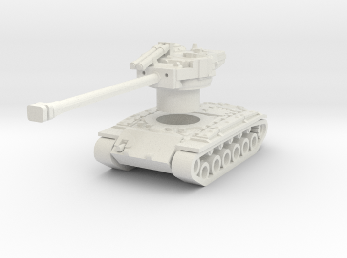 Superpershing with Rotatable turret 3d printed