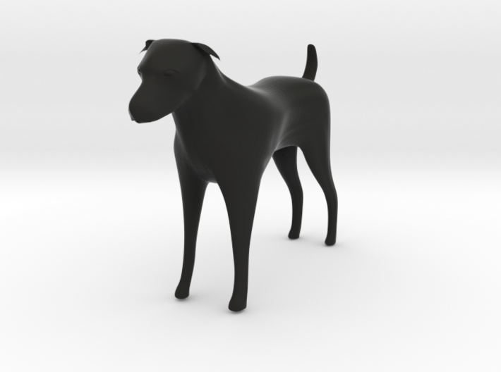 Dog figurine 3d printed