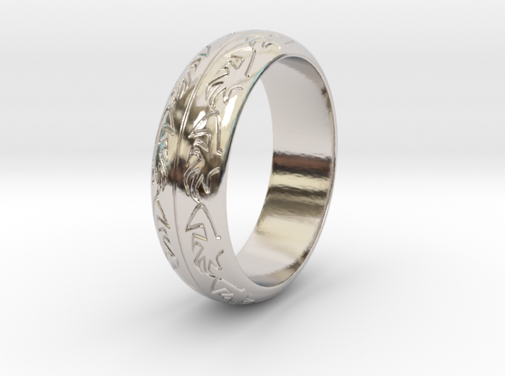 Ray F. - Ring 3d printed
