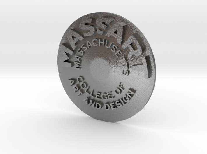 MassArt coin 3d printed