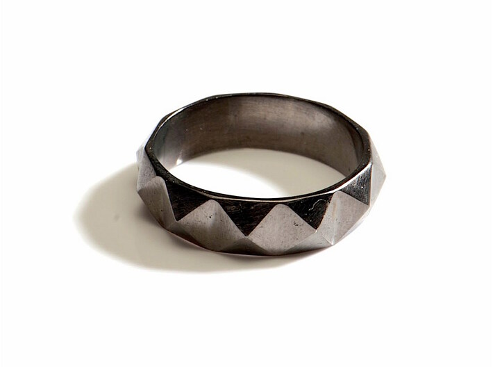 studded ring 3d printed 