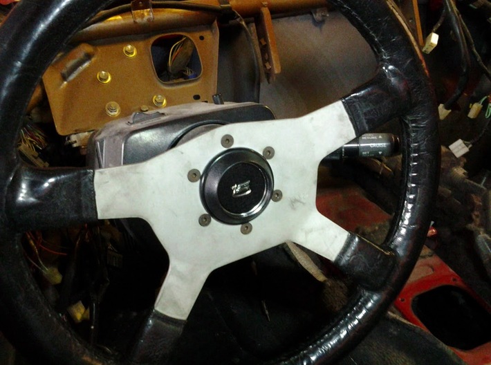 MOMO Steering wheel adapter for Celica Emblem 3d printed