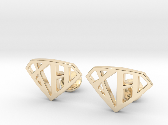 XH Cufflinks 3d printed