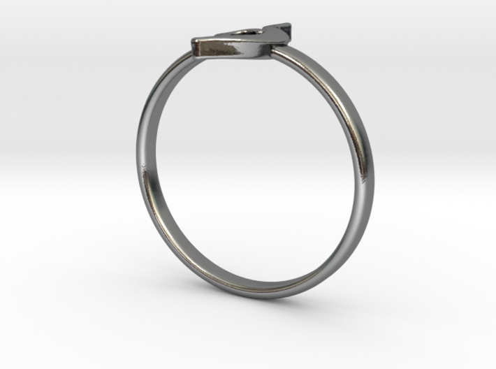 Neda Symbol Ring - US Size 6 3d printed