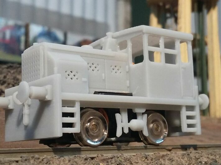 Plymouth diesel switcher 3d printed 