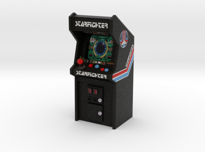 3 3/4&quot; Scale Last Starfighter Arcade Game 3d printed