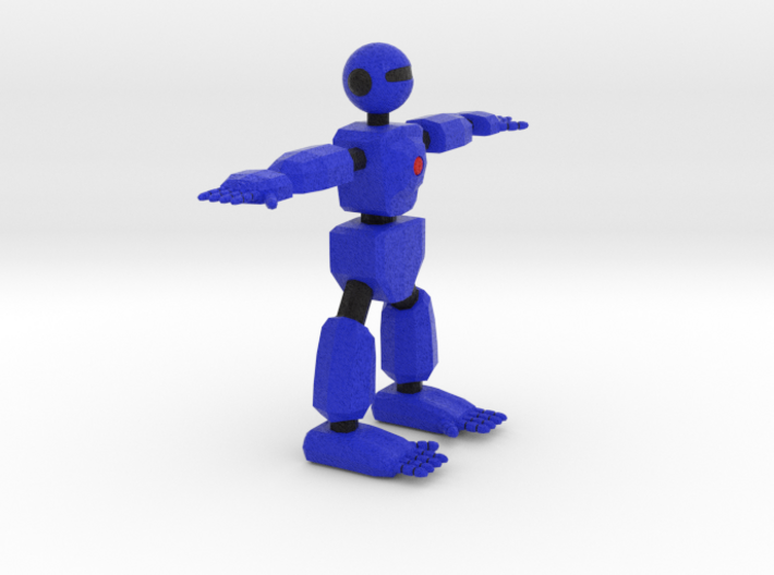 Robot Character Cartoon Bot 3d printed