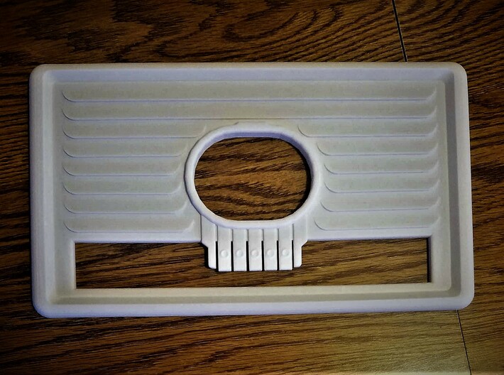Fallout 4 radio Face Plate 3d printed