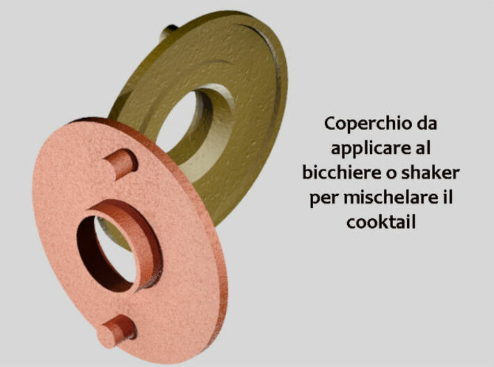 Coperchio Bicchiere Sceker 3d printed 