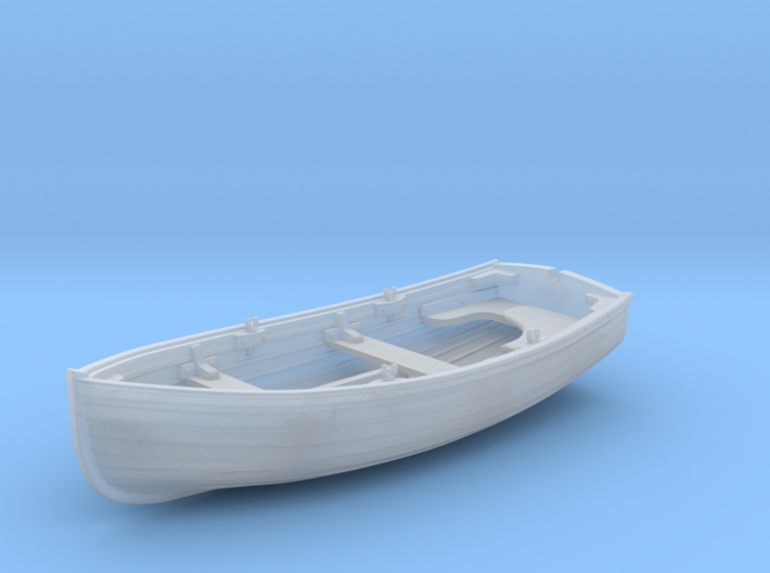 1/72 Scale Allied 10ft Dinghy 3d printed 1/72 Scale Allied 10ft Dinghy