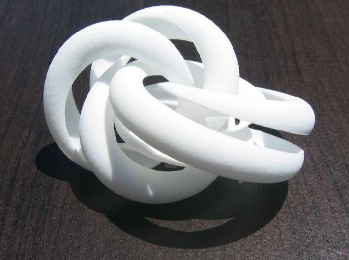 Hollow Knotted Gear 3d printed photo 1
