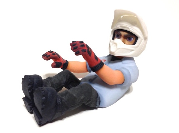WW10009 Wild Willy Moto Colour Printed Driver Body 3d printed 