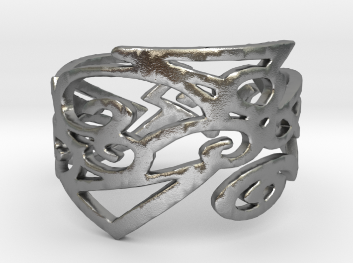 Charm Ring Design Ring Size 7 3d printed