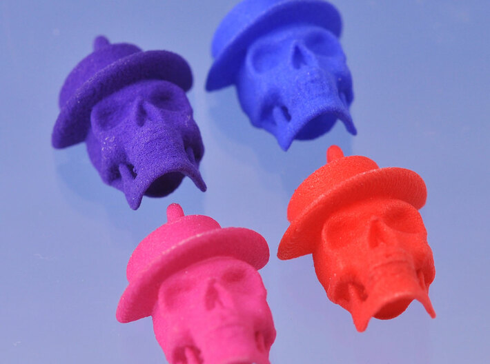 Skull Pendant  3d printed 