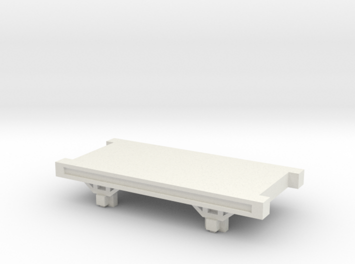 OO9 NG Truck / Wagon Chassis 3d printed