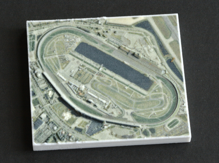 Daytona Int'l Speedway, Florida, USA, 1:20000 3d printed 