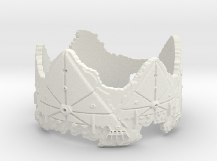 Cloud Ships 2, Ring Size 10 3d printed