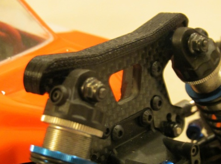 B64D Front Shock tower cover 3d printed 