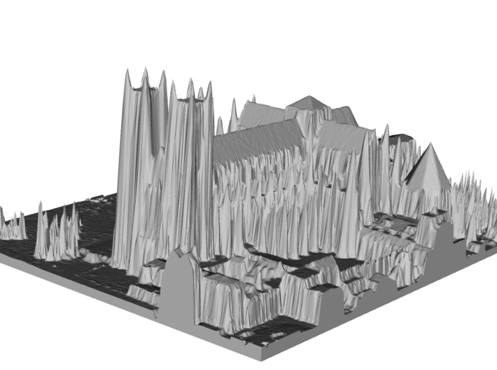 Westminster Abbey, London 3d printed