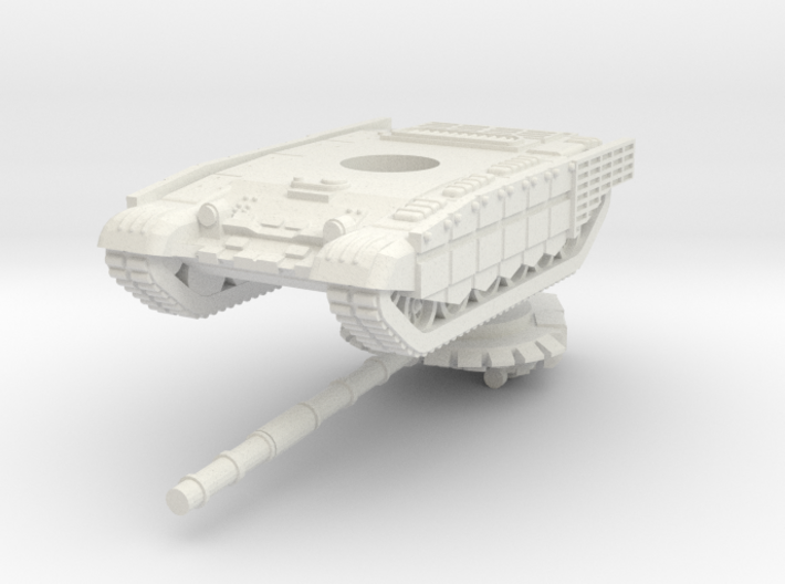 1/144 T-72B3M (cage armour) 3d printed