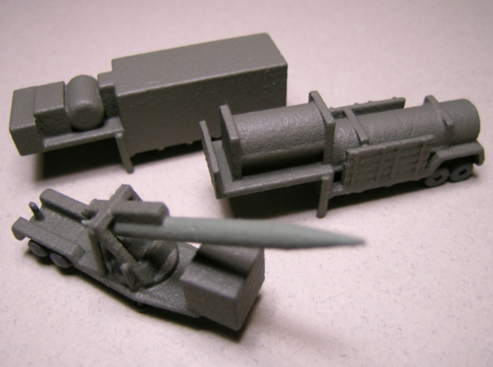 1/285 Sacle M504 semitrailer, launch station, MGM- 3d printed 