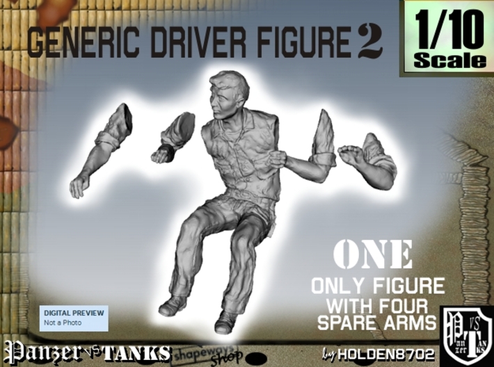 1-10 Generic Driver 02 3d printed