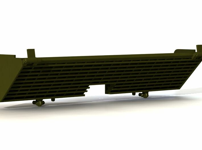 Late M4A2 D70765 DEFLECTOR 3d printed Rendering of CAD model