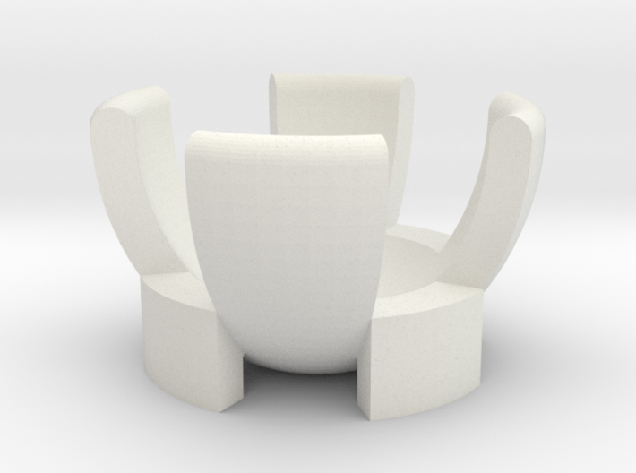 Egg Cup 3D Model Design 3d printed