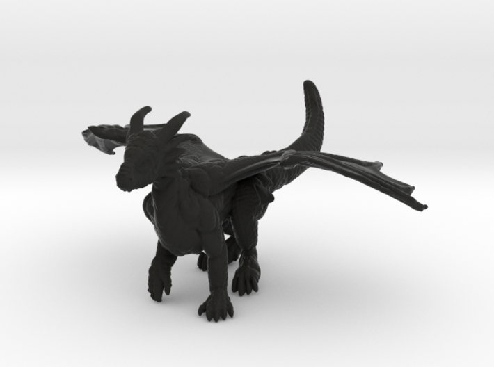 Curious Dragon 3d printed