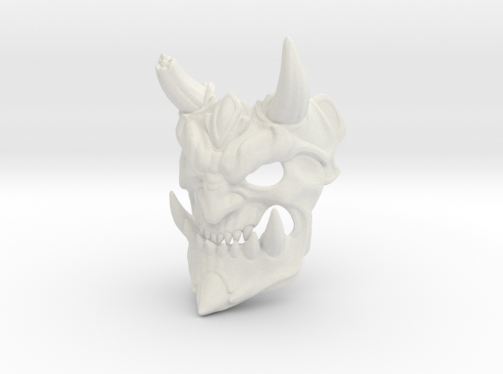 Demon mask 3d printed