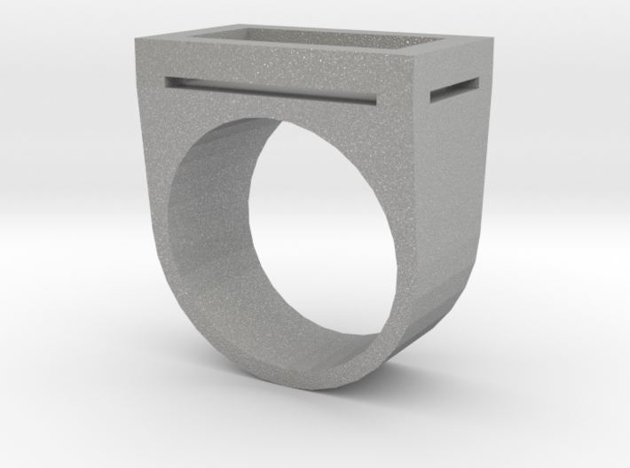 Yin Ring 3d printed