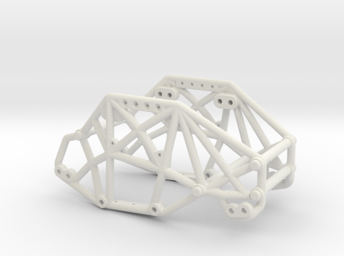 R1 Rock Buggy Chassis for Losi Micro Rock Crawler 3d printed