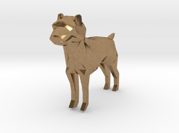 Low Poly Dog 3d printed