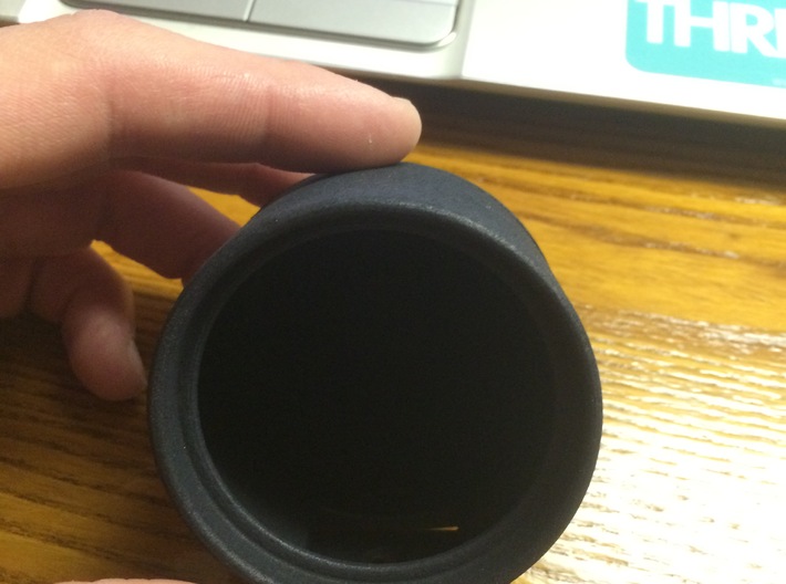 52mm Single Enclosed Gauge Pod 3d printed 